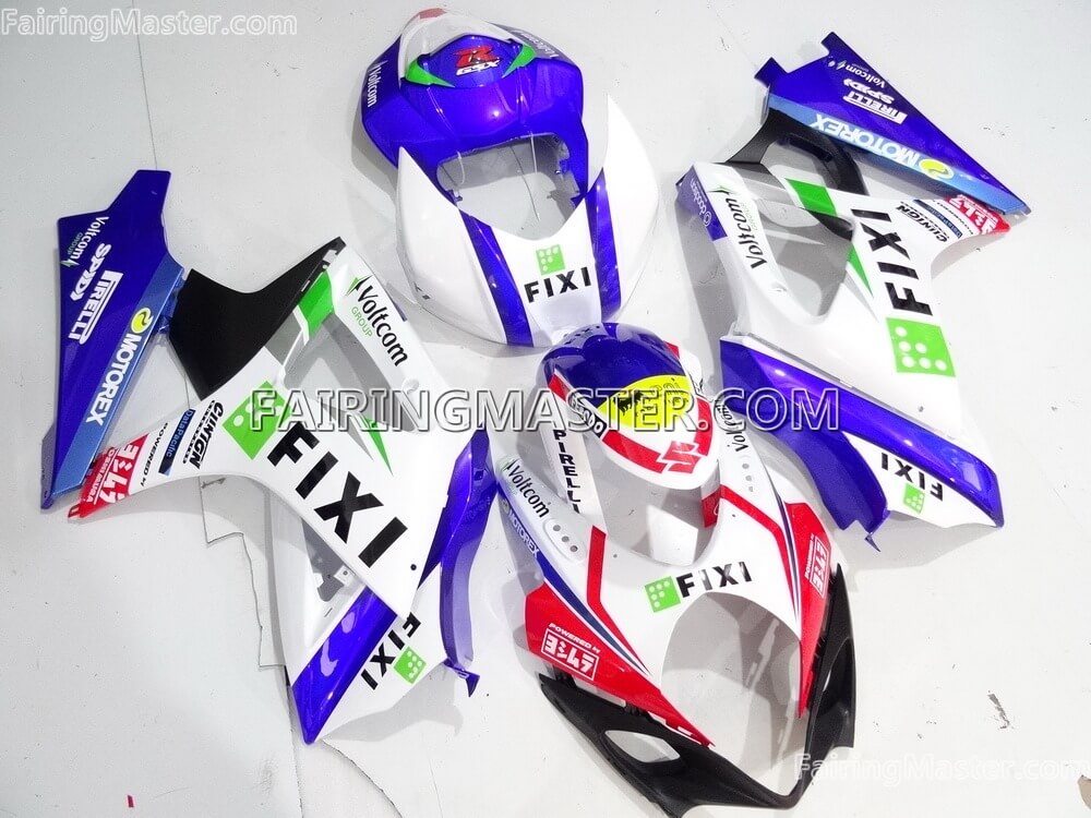 (image for) Injection molding fairing kits fit for Suzuki GSXR 600 750 K6 2006 2007 303