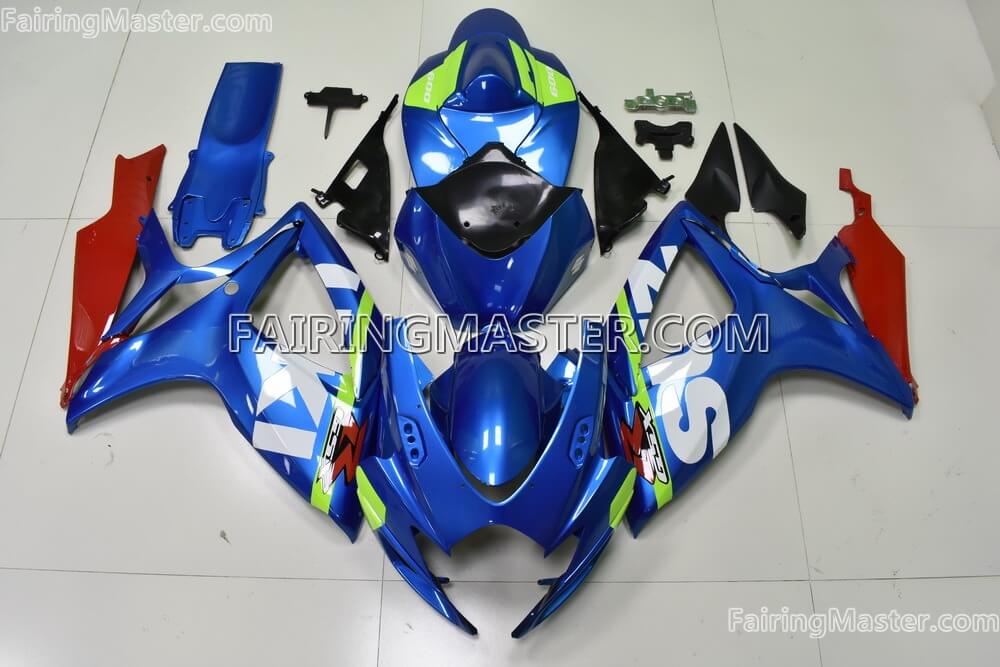 (image for) Injection molding fairing kits fit for Suzuki GSXR 600 750 K6 2006 2007 312