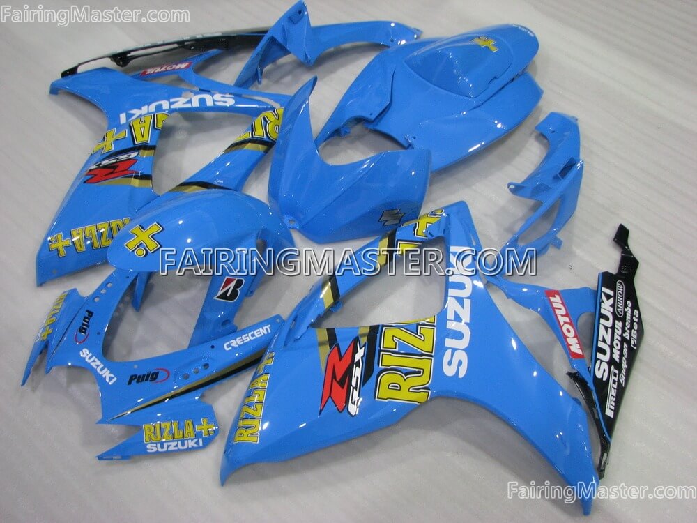 (image for) Injection molding fairing kits fit for Suzuki GSXR 600 750 K6 2006 2007 338