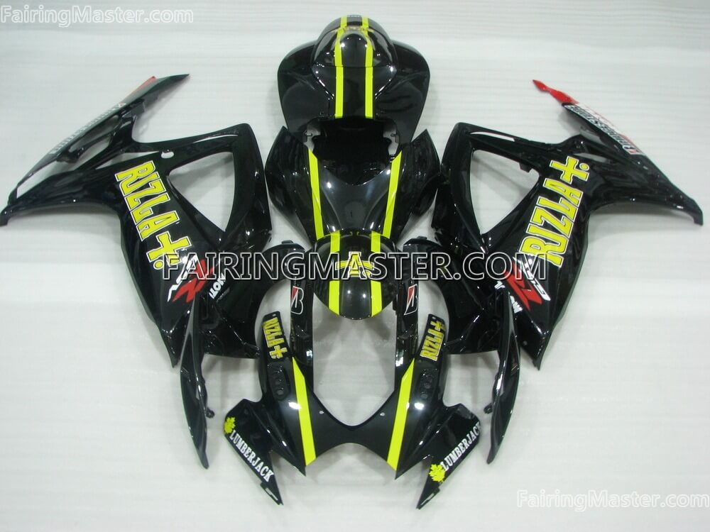 (image for) Injection molding fairing kits fit for Suzuki GSXR 600 750 K6 2006 2007 340