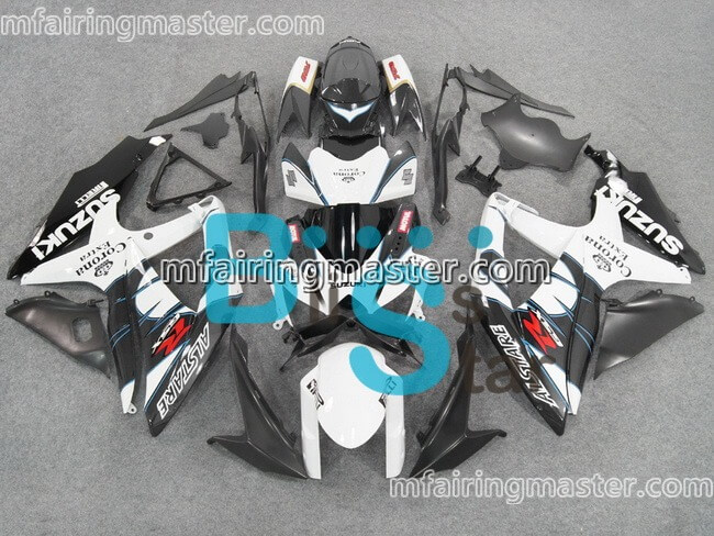 (image for) Fit for Suzuki GSXR 600 750 K8 2008 2009 2010 fairing kit injection molding Corona extra blue black