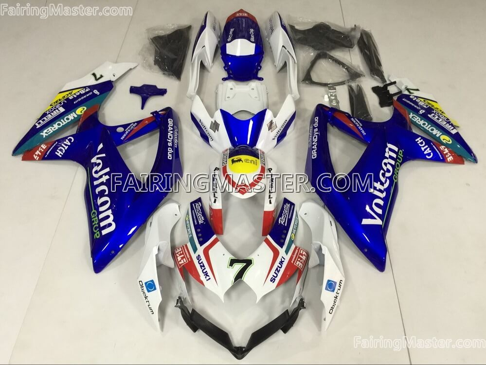 (image for) Injection molding fairing kits fit for Suzuki GSXR 600 750 K8 2008 - 2010 256