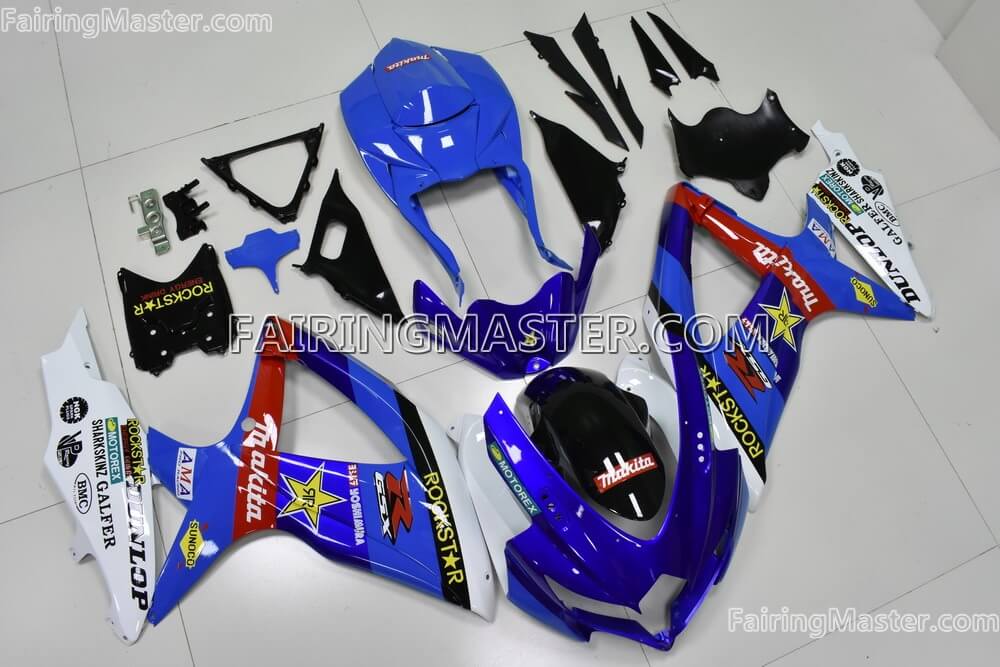 (image for) Injection molding fairing kits fit for Suzuki GSXR 600 750 K8 2008 - 2010 258