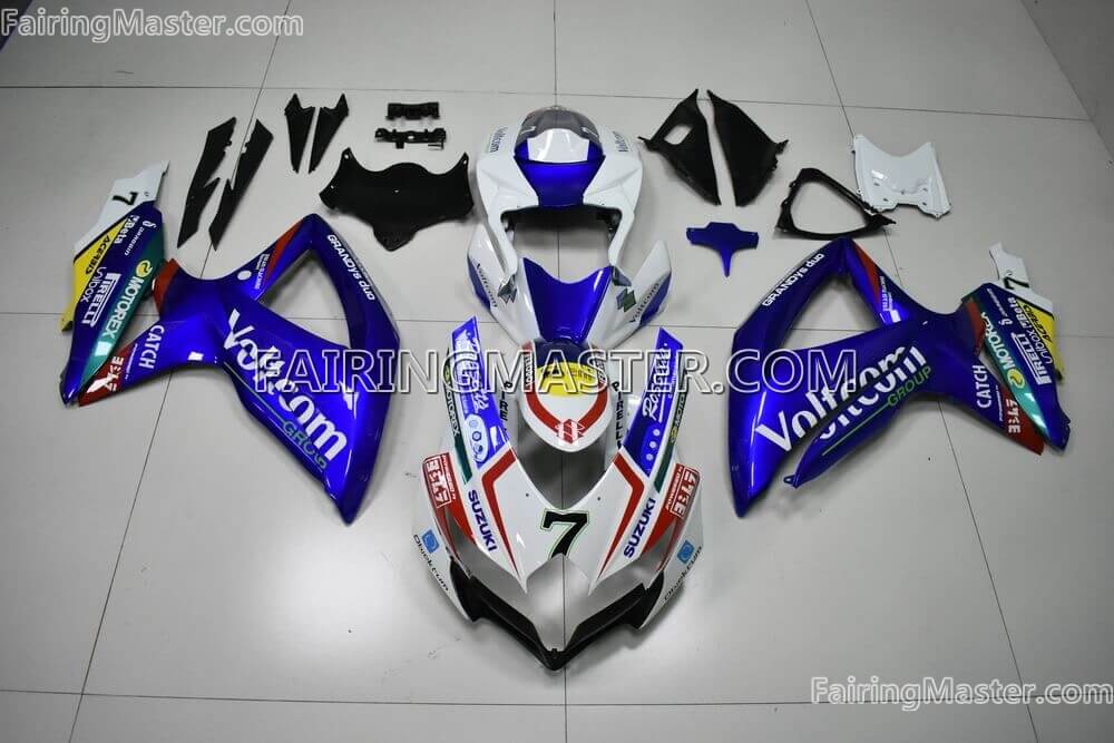 (image for) Injection molding fairing kits fit for Suzuki GSXR 600 750 K8 2008 - 2010 288