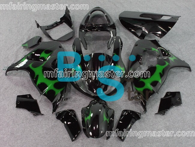 (image for) Fit for Suzuki TL1000R 1998 1999 2000 2001 2002 fairing kit injection molding Green black