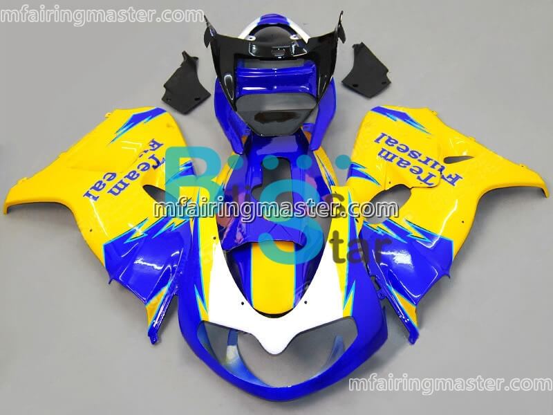 (image for) Fit for Suzuki TL1000R 1998 1999 2000 2001 2002 fairing kit injection molding Yellow blue