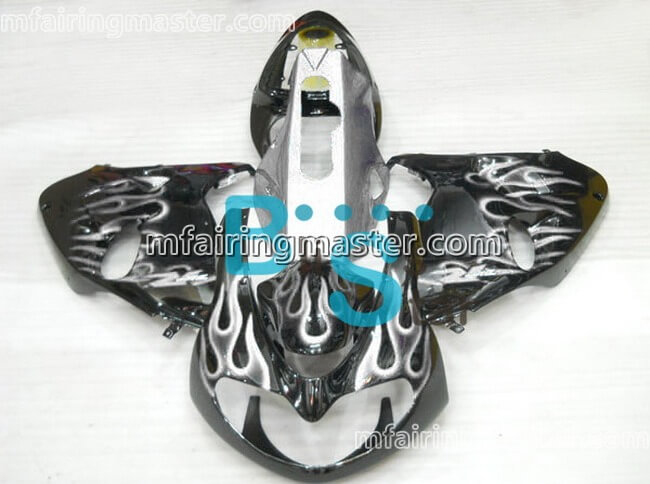 (image for) Fit for Suzuki TL1000R 1998 1999 2000 2001 2002 fairing kit injection molding Smoking flame black