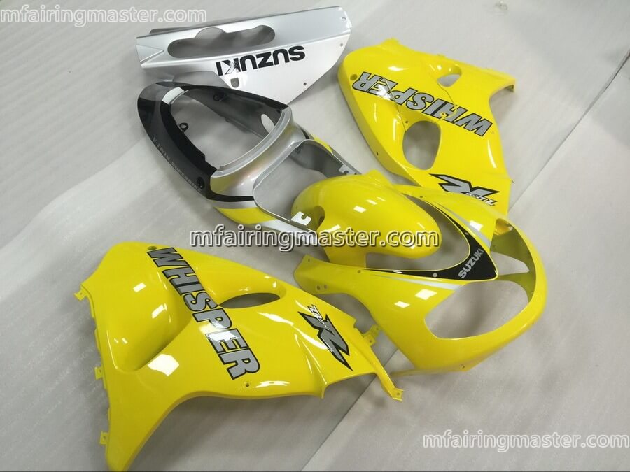 (image for) Fit for Suzuki TL1000R 1998 1999 2000 2001 2002 fairing kit injection molding Yellow silver