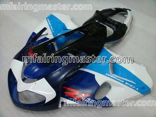 (image for) Fit for Suzuki TL1000R 1998 1999 2000 2001 2002 fairing kit injection molding Blue white