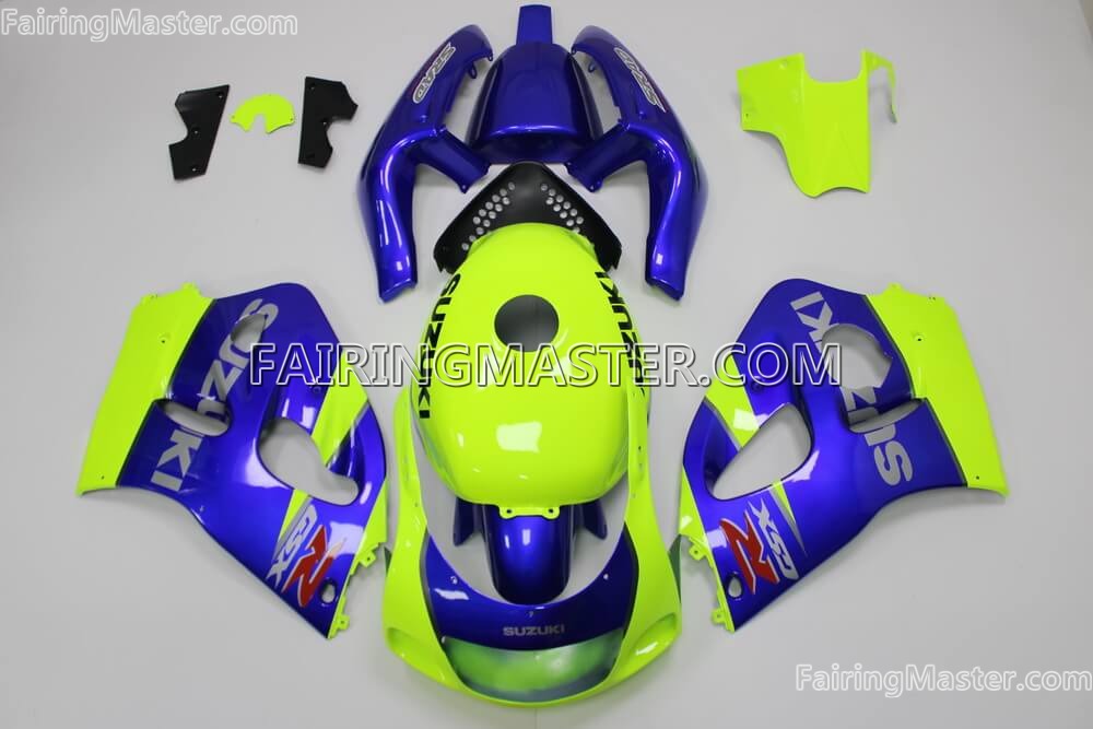 (image for) Handcrafted compression molding fairing kits fit for Suzuki GSXR 600 750 1996 - 2000 158