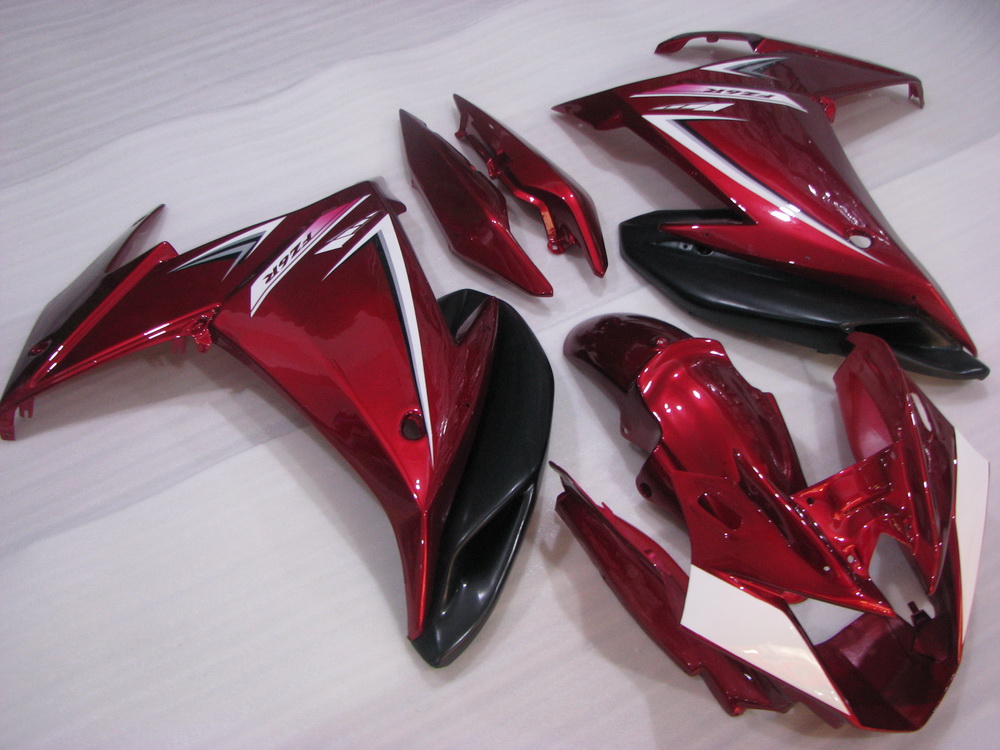 (image for) Fit for Yamaha FZ6R 2009 2010 2011 2012 2013 2014 2015 fairing kit Red black