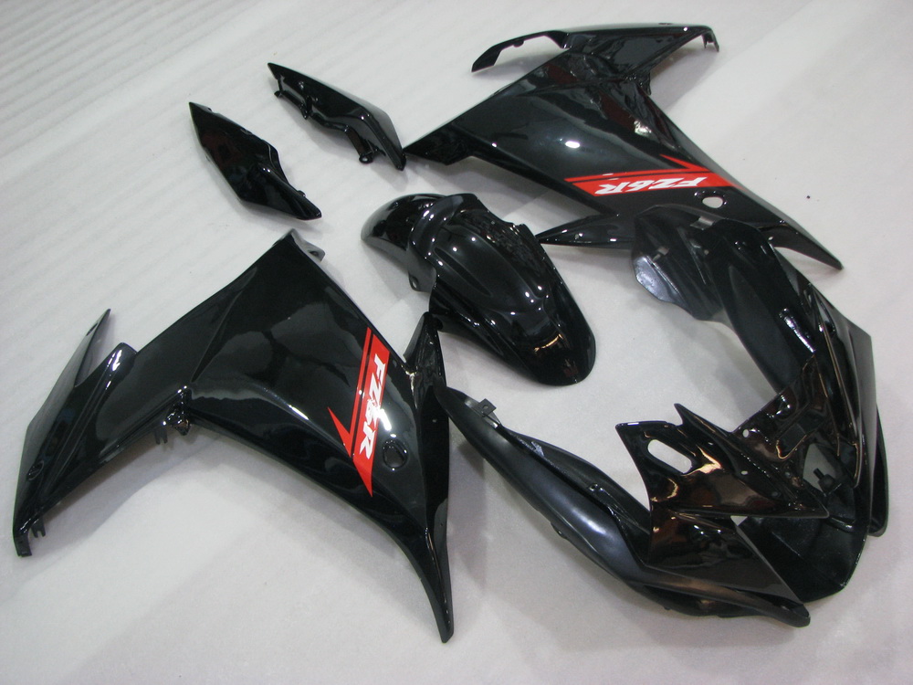 (image for) Fit for Yamaha FZ6R 2009 2010 2011 2012 2013 2014 2015 fairing kit Black