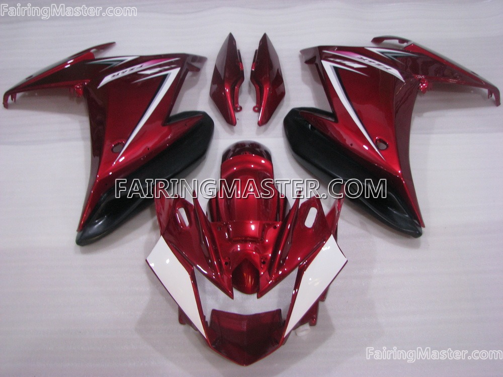 (image for) Handcrafted compression molding fairing kits fit for Yamaha FZ6R 2009 - 2015 121