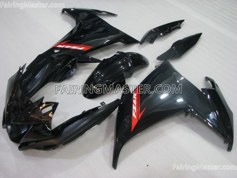 (image for) Handcrafted compression molding fairing kits fit for Yamaha FZ6R 2009 - 2015 124