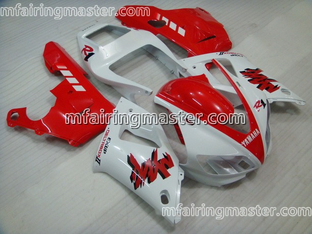 (image for) Fit for Yamaha YZF 1000 R1 1998 1999 fairing kit injection molding White red