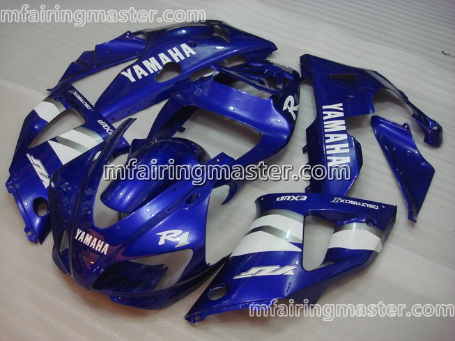 (image for) Fit for Yamaha YZF 1000 R1 1998 1999 fairing kit injection molding Blue black