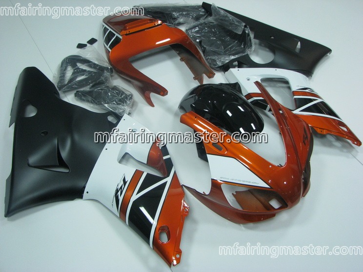 (image for) Fit for Yamaha YZF 1000 R1 1998 1999 fairing kit injection molding Red white black