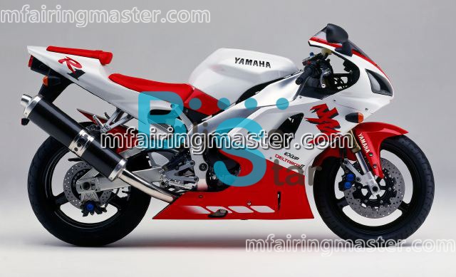 (image for) Fit for Yamaha YZF 1000 R1 1998 1999 fairing kit injection molding Red white