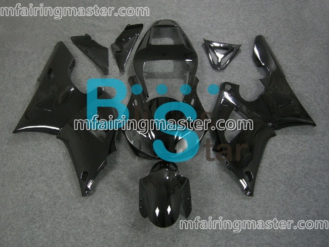 (image for) Fit for Yamaha YZF 1000 R1 1998 1999 fairing kit injection molding Black