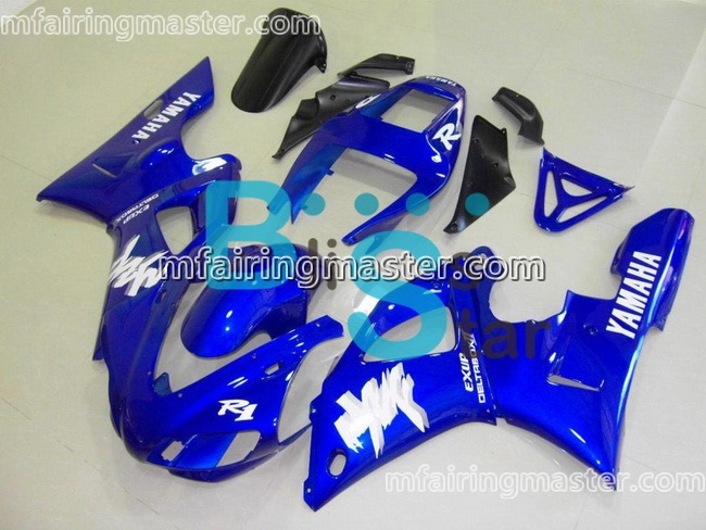 (image for) Fit for Yamaha YZF 1000 R1 1998 1999 fairing kit injection molding Blue