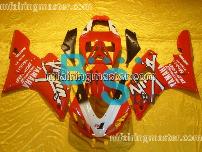 (image for) Fit for Yamaha YZF 1000 R1 1998 1999 fairing kit injection molding Red white