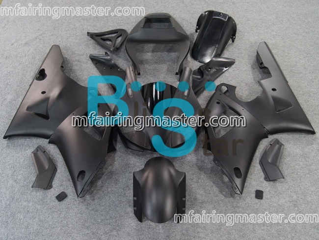 (image for) Fit for Yamaha YZF 1000 R1 1998 1999 fairing kit injection molding Matte black