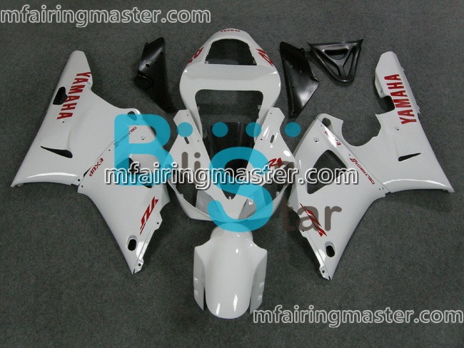 (image for) Fit for Yamaha YZF 1000 R1 2000 2001 fairing kit injection molding White