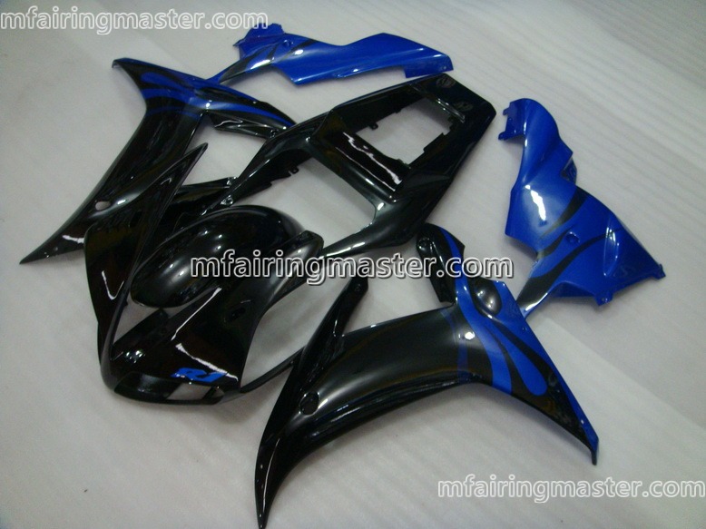 (image for) Fit for Yamaha YZF 1000 R1 2002 2003 fairing kit injection molding Blue black