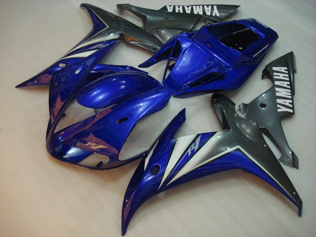 (image for) Fit for Yamaha YZF 1000 R1 2002 2003 fairing kit injection molding Blue black