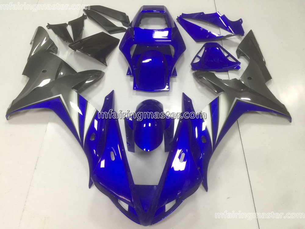 (image for) Fit for Yamaha YZF 1000 R1 2002 2003 fairing kit injection molding Blue