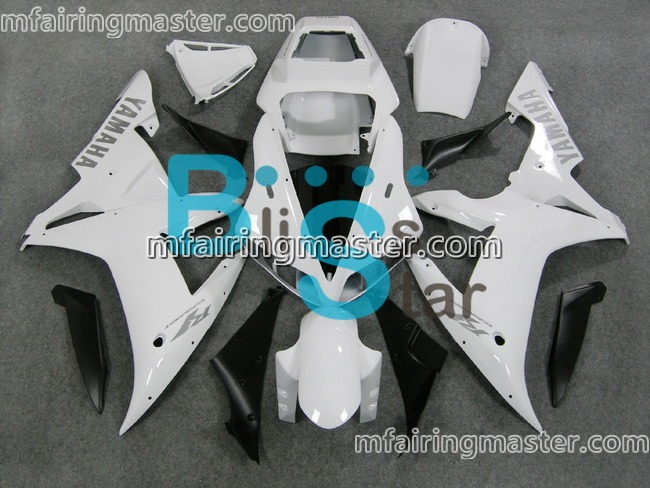 (image for) Fit for Yamaha YZF 1000 R1 2002 2003 fairing kit injection molding White