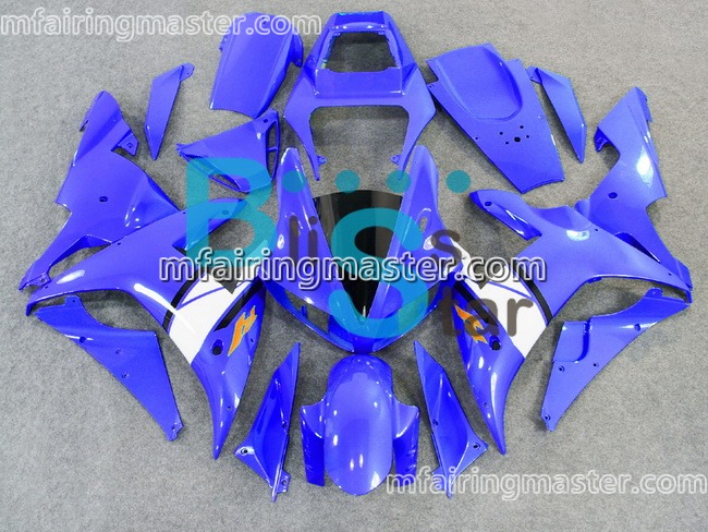 (image for) Fit for Yamaha YZF 1000 R1 2002 2003 fairing kit injection molding Blue