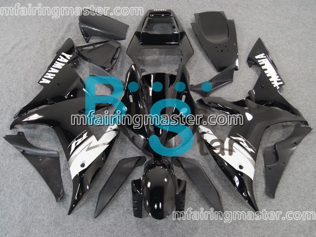 (image for) Fit for Yamaha YZF 1000 R1 2002 2003 fairing kit injection molding Black