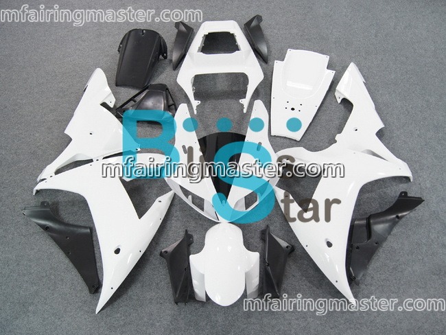 (image for) Fit for Yamaha YZF 1000 R1 2002 2003 fairing kit injection molding White