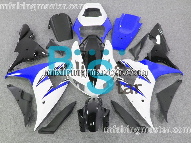 (image for) Fit for Yamaha YZF 1000 R1 2002 2003 fairing kit injection molding White blue