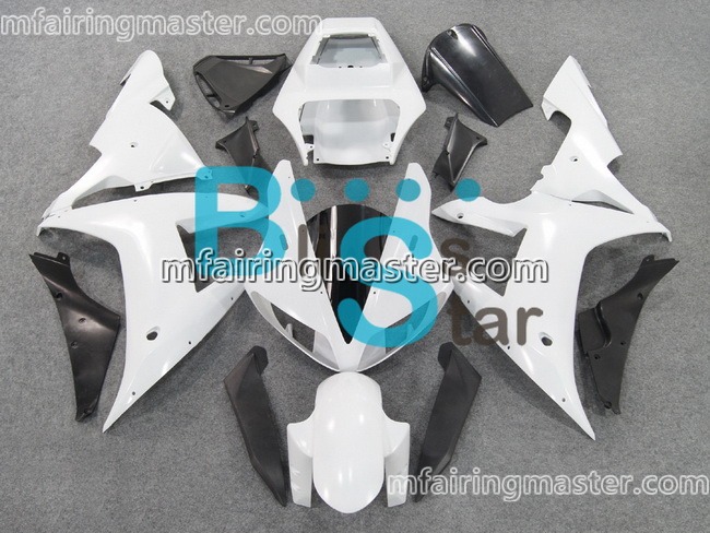 (image for) Fit for Yamaha YZF 1000 R1 2002 2003 fairing kit injection molding White