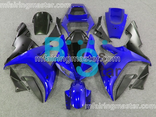 (image for) Fit for Yamaha YZF 1000 R1 2002 2003 fairing kit injection molding Blue black