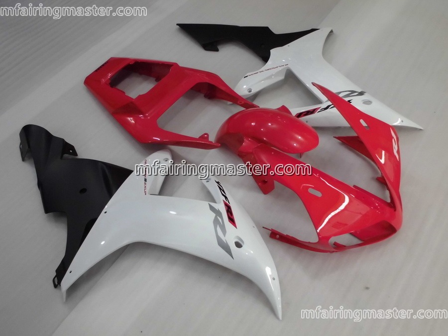 (image for) Fit for Yamaha YZF 1000 R1 2002 2003 fairing kit injection molding Red black white