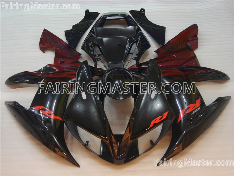 (image for) Injection molding fairing kits fit for Yamaha YZF 1000 R1 2002 2003 166