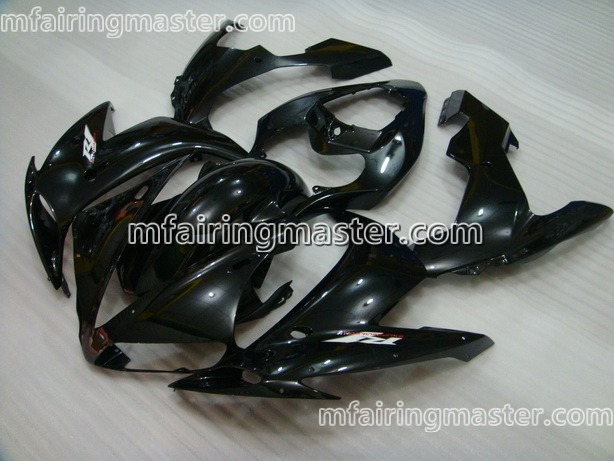 (image for) Fit for Yamaha YZF 1000 R1 2004 2005 2006 fairing kit injection molding Black