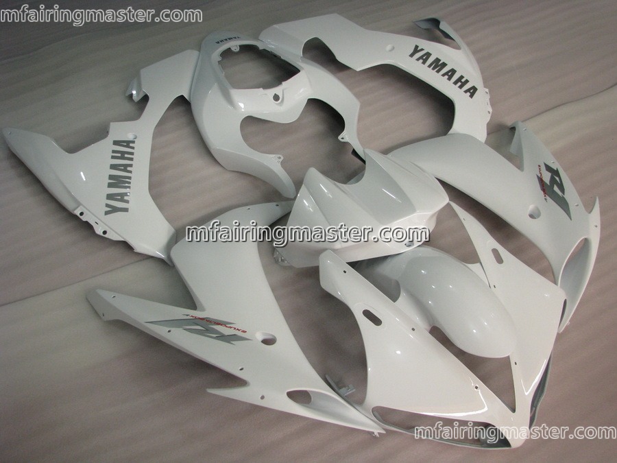 (image for) Fit for Yamaha YZF 1000 R1 2004 2005 2006 fairing kit injection molding White