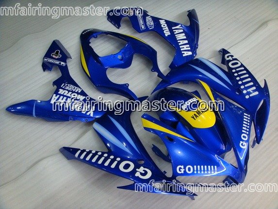 (image for) Fit for Yamaha YZF 1000 R1 2004 2005 2006 fairing kit injection molding Go!!! blue