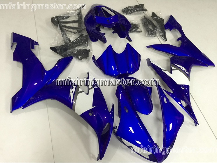 (image for) Fit for Yamaha YZF 1000 R1 2004 2005 2006 fairing kit injection molding White blue