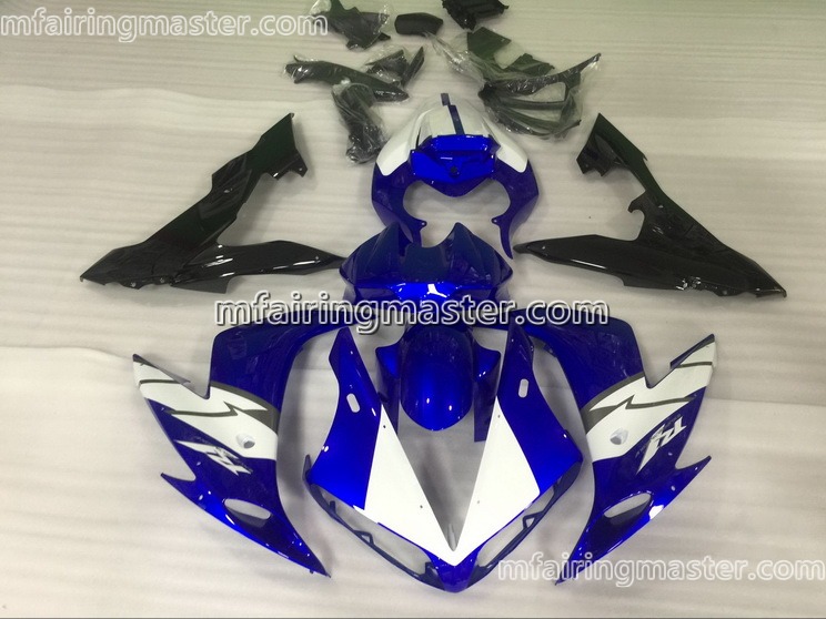 (image for) Fit for Yamaha YZF 1000 R1 2004 2005 2006 fairing kit injection molding White blue