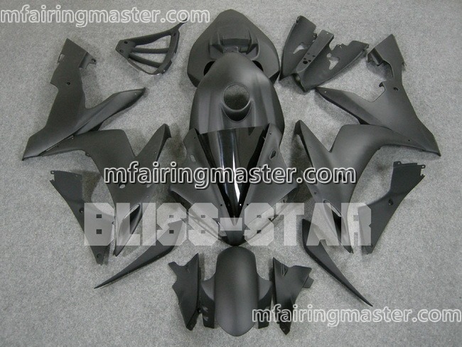 (image for) Fit for Yamaha YZF 1000 R1 2004 2005 2006 fairing kit injection molding Black