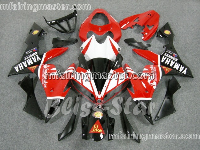 (image for) Fit for Yamaha YZF 1000 R1 2004 2005 2006 fairing kit injection molding Santander red black