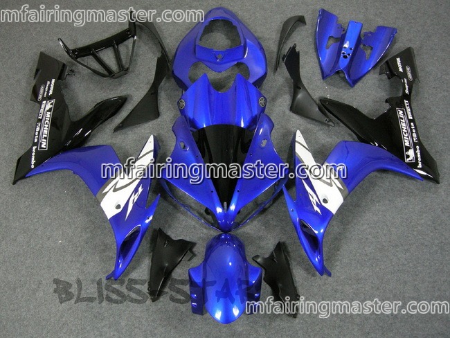 (image for) Fit for Yamaha YZF 1000 R1 2004 2005 2006 fairing kit injection molding Blue black