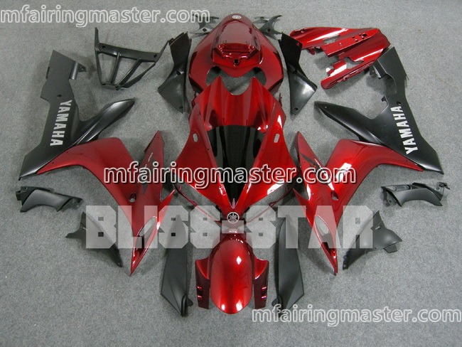 (image for) Fit for Yamaha YZF 1000 R1 2004 2005 2006 fairing kit injection molding Red black