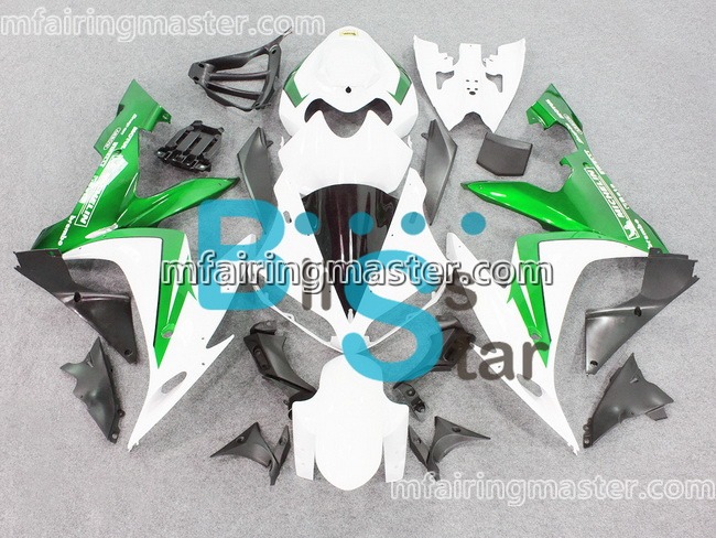 (image for) Fit for Yamaha YZF 1000 R1 2004 2005 2006 fairing kit injection molding Green white