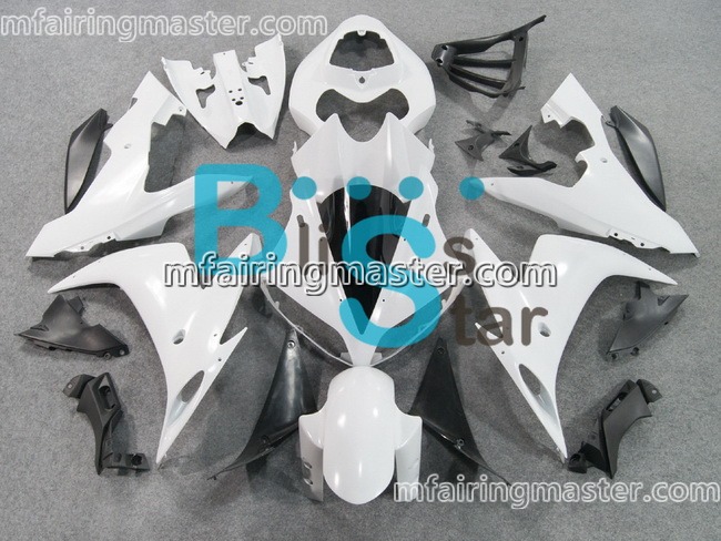 (image for) Fit for Yamaha YZF 1000 R1 2004 2005 2006 fairing kit injection molding White